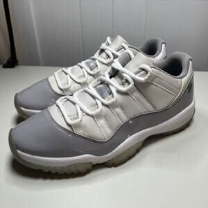 Size 9 - Air Jordan 11 Retro Low Cement Grey